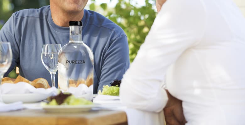 Perfectly chilled, still and sparkling water